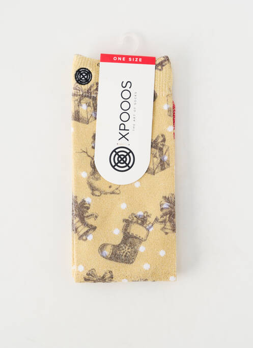 Șosete galben XPOOOS femme