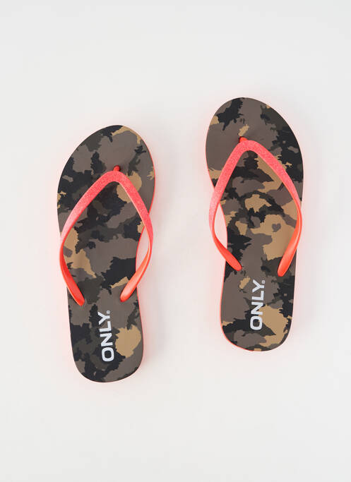 Șlapi roșu ONLY femme