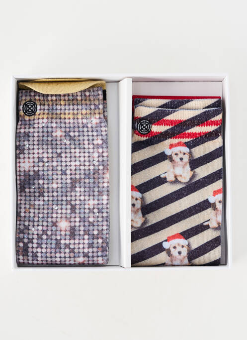 Șosete bej XPOOOS femme