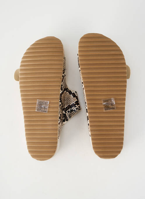 Sandale/pantofi decupați bej COLORS OF CALIFORNIA femme