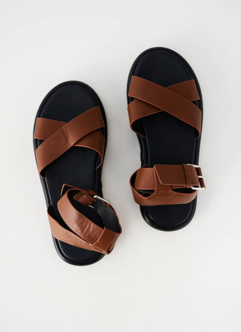 Sandale/pantofi decupați maro ONLY femme