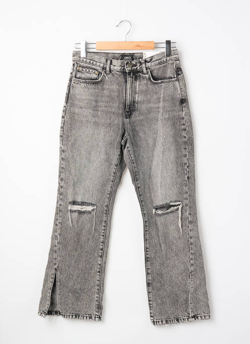 Blugi cu croială evazată gri ONLY femeie