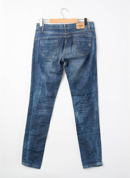 Blugi cu croială slim albastru PLEASE femeie