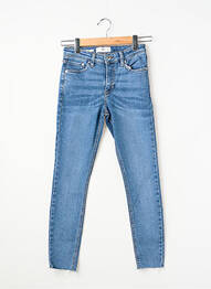 Blugi skinny albastru MANGO femme