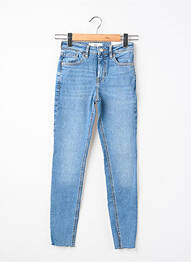 Blugi skinny albastru MANGO femme