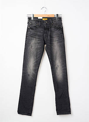 Blugi cu croială slim negru JACK & JONES bărbat