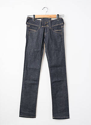 Blugi cu croială dreaptă albastru PEPE femeie