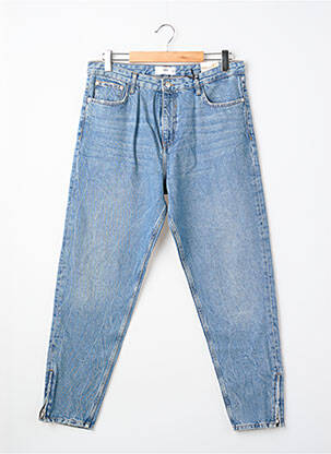 Blugi croială Mom albastru MANGO femeie