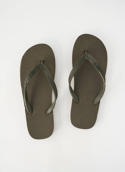 Sandale/pantofi decupați verde JACK & JONES homme