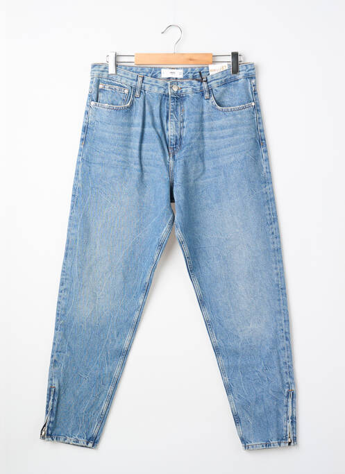 Blugi croială Mom albastru MANGO femeie