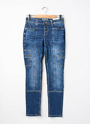 Blugi cu croială dreaptă albastru STREET ONE femeie