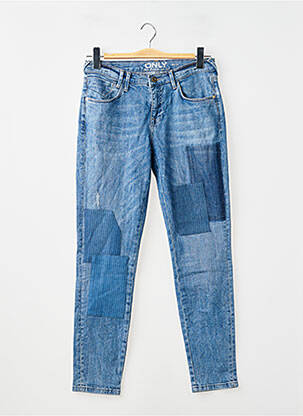 Blugi cu croială dreaptă albastru ONLY femme