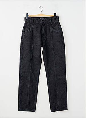 Blugi cu croială dreaptă negru ASTRID BLACK LABEL femme