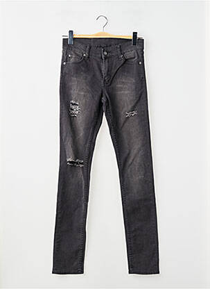 Blugi cu croială slim negru CHEAP MONDAY bărbat