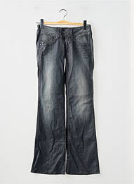 Blugi bootcut gri PEPE femeie