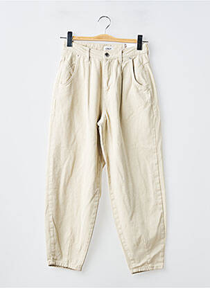 Blugi cu croială dreaptă bej ONLY femme