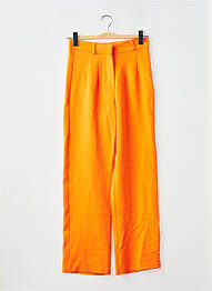 Pantalon larg portocaliu NOOR BY NORA GHARIB femme