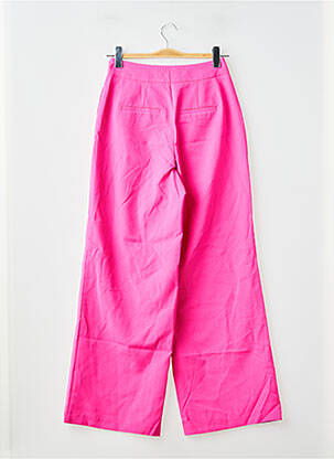 Pantalon drept roz VERO MODA femeie