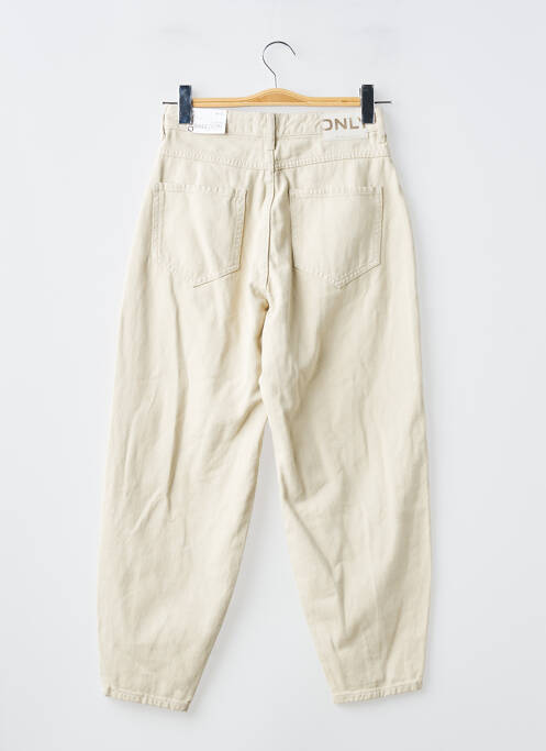 Blugi cu croială dreaptă bej ONLY femme