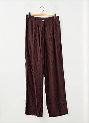 Pantalon drept maro ONLY femeie