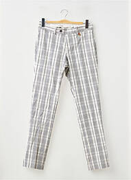 Pantalon drept alb LE FABULEUX MARCEL DE BRUXELLES bărbat