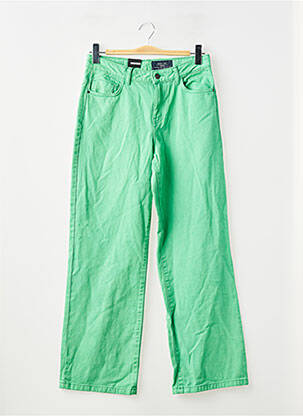 Blugi cu croială dreaptă verde NOISY MAY femme