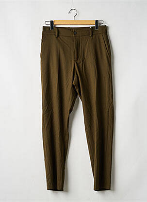 Pantalon drept bej MANGO bărbat