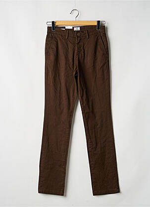 Pantalon chino maro JACK & JONES homme