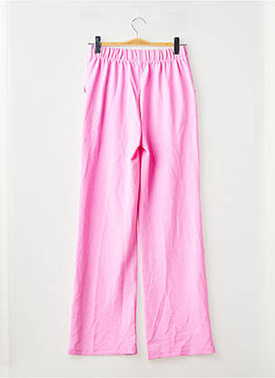 Pantalon larg roz VERO MODA femeie