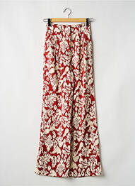 Pantalon larg roșu MANGO femme