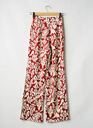 Pantalon larg roșu MANGO femme