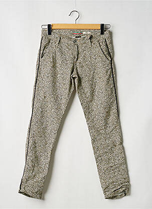 Pantalon drept bej PLEASE femme