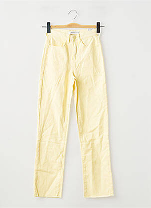 Blugi cu croială slim galben JACQUELINE DE YONG femme