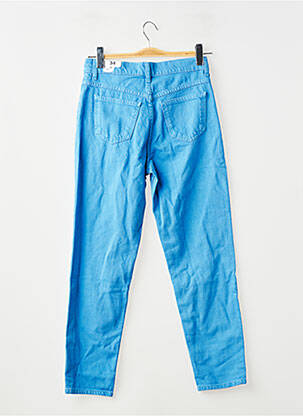 Pantalon drept albastru MANGO femeie