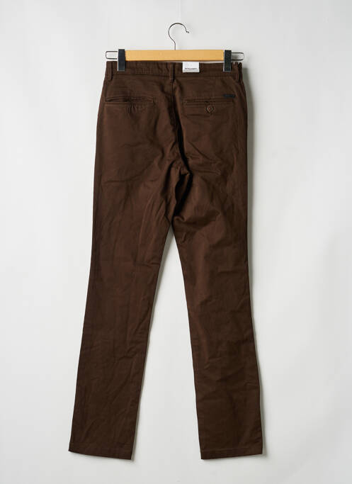 Pantalon chino maro JACK & JONES homme