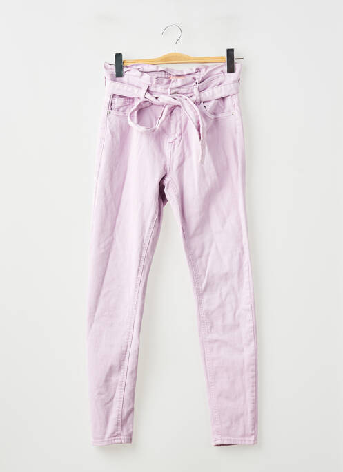 Blugi cu croială dreaptă violet ONLY femme