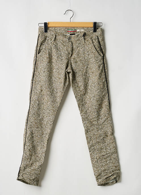 Pantalon drept bej PLEASE femme