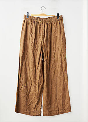 Pantalon larg bej ONLY femeie
