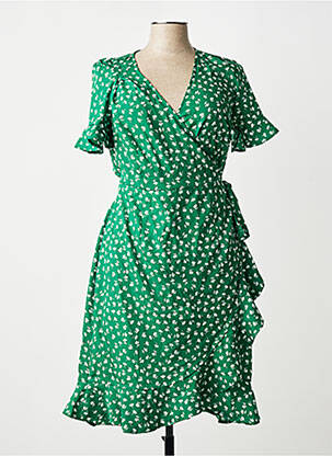 Rochie scurtă verde ONLY femme