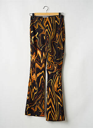 Pantalon evazat negru MANGO femeie