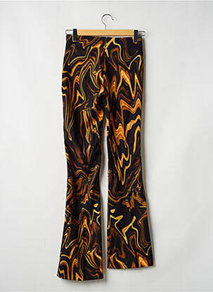 Pantalon evazat negru MANGO femeie