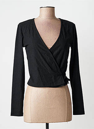 Cardigan petrecut negru ONLY femeie