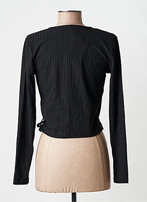 Cardigan petrecut negru ONLY femeie