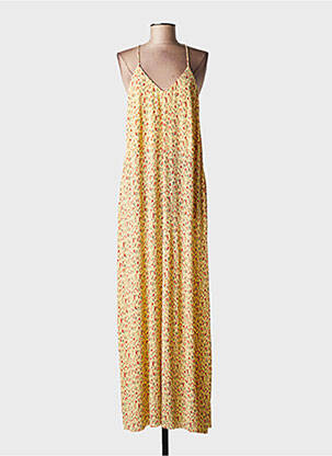 Rochie scurtă galben ONLY femeie