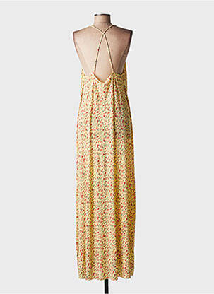 Rochie scurtă galben ONLY femeie