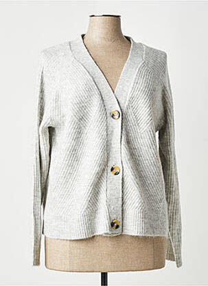 Vestă cu mâneci lungi gri ONLY femme