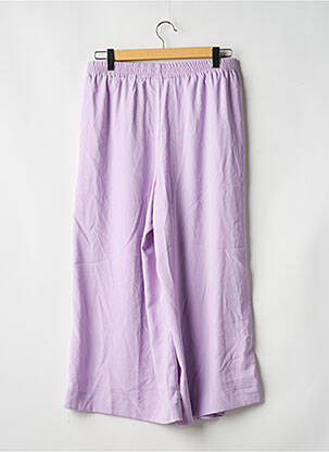 Pantalon larg violet VERO MODA femeie