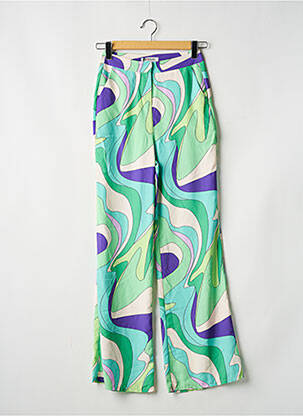 Pantalon larg multicolor MORGAN femme