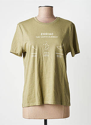 Tricou verde ONLY femme