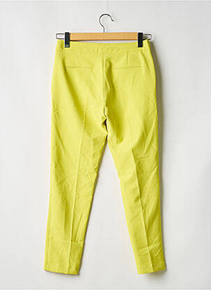 Pantalon trei sferturi galben MORGAN femeie